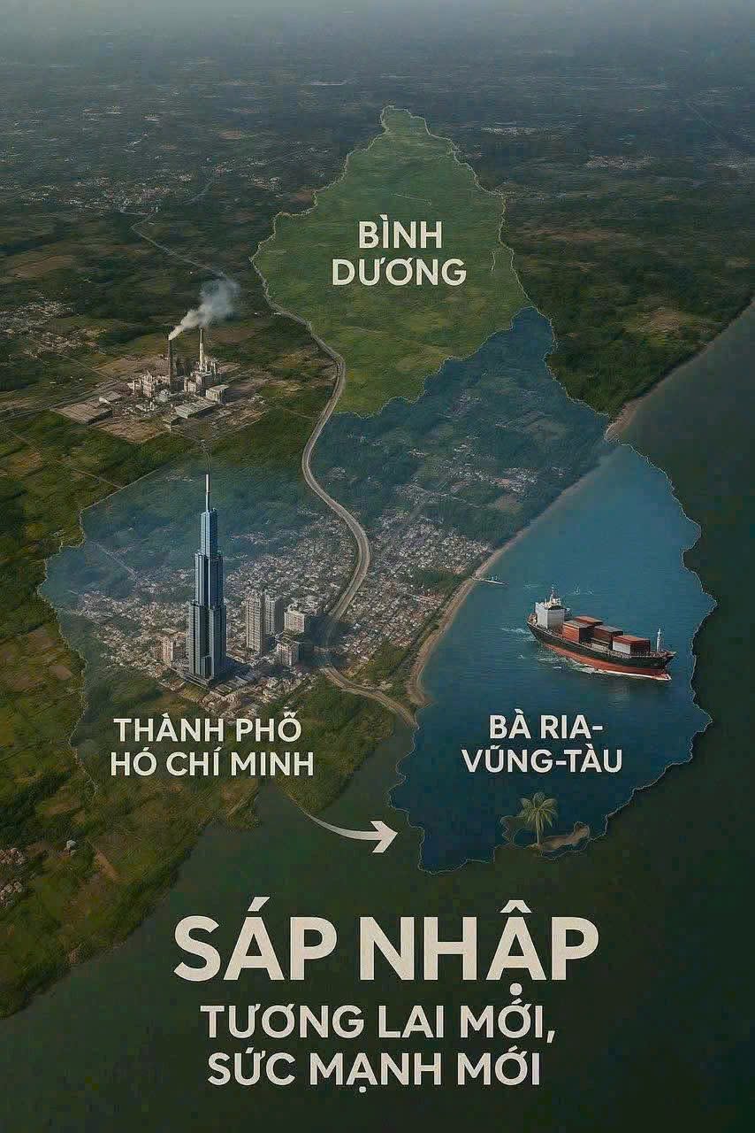Sáp nhập Vũng Tàu - TPHCM