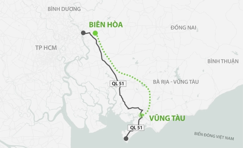Hoàn thành cao tốc Biên Hòa - Vũng Tàu