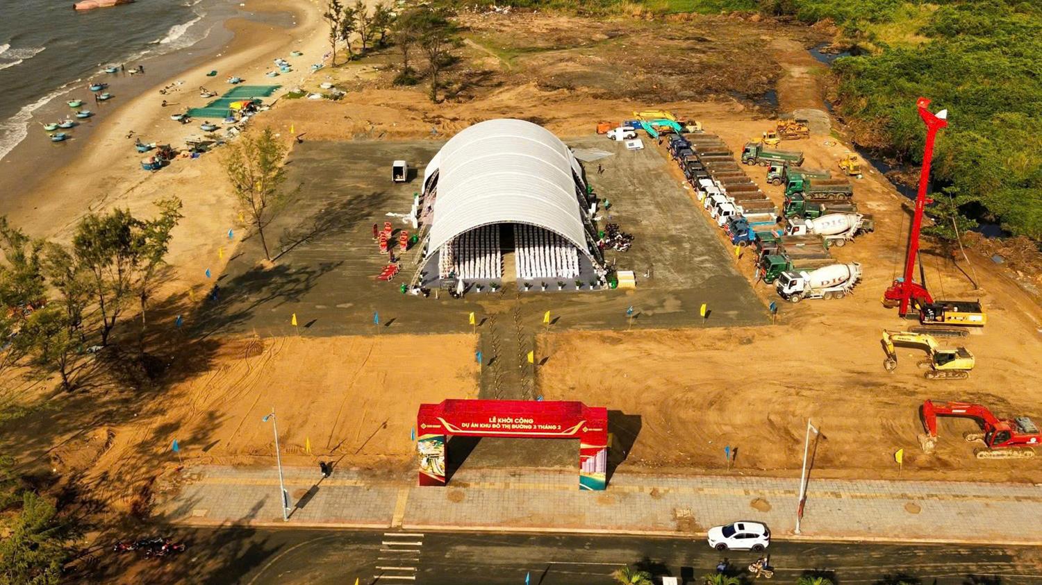 Hình ảnh thực tế tại dự án Blanca City cập nhật mới nhất