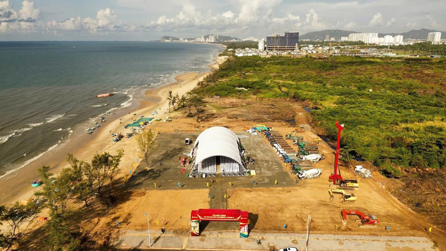 Hình ảnh thực tế tại dự án Blanca City cập nhật mới nhất